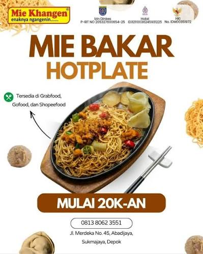 Mie Bakar Hot Plate Spesial | Mie Khangen Official